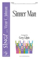 Sinner Man SATB choral sheet music cover